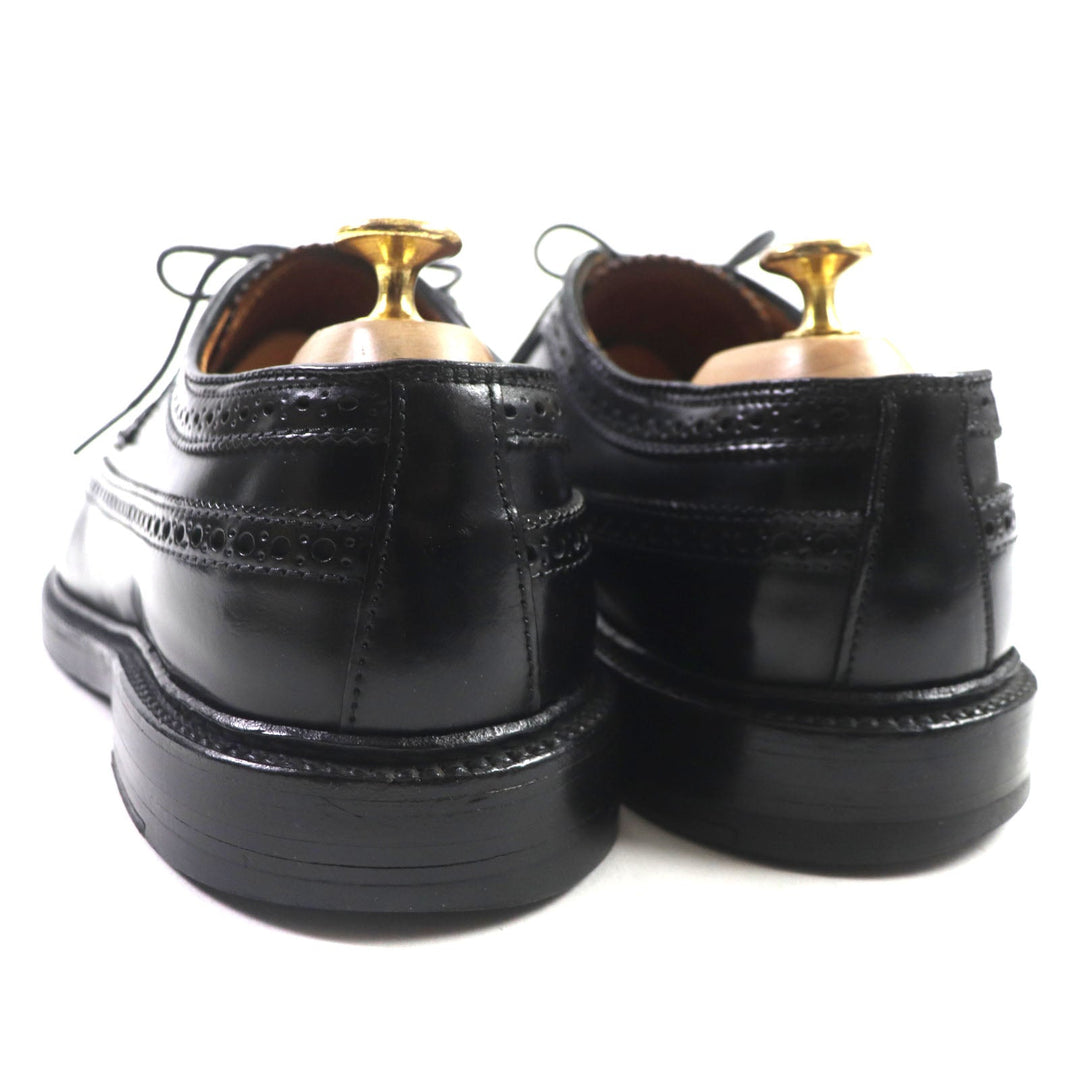 ALDEN Leather shoes 9751 Cordovan black mens 6 1/2 Used Authentic