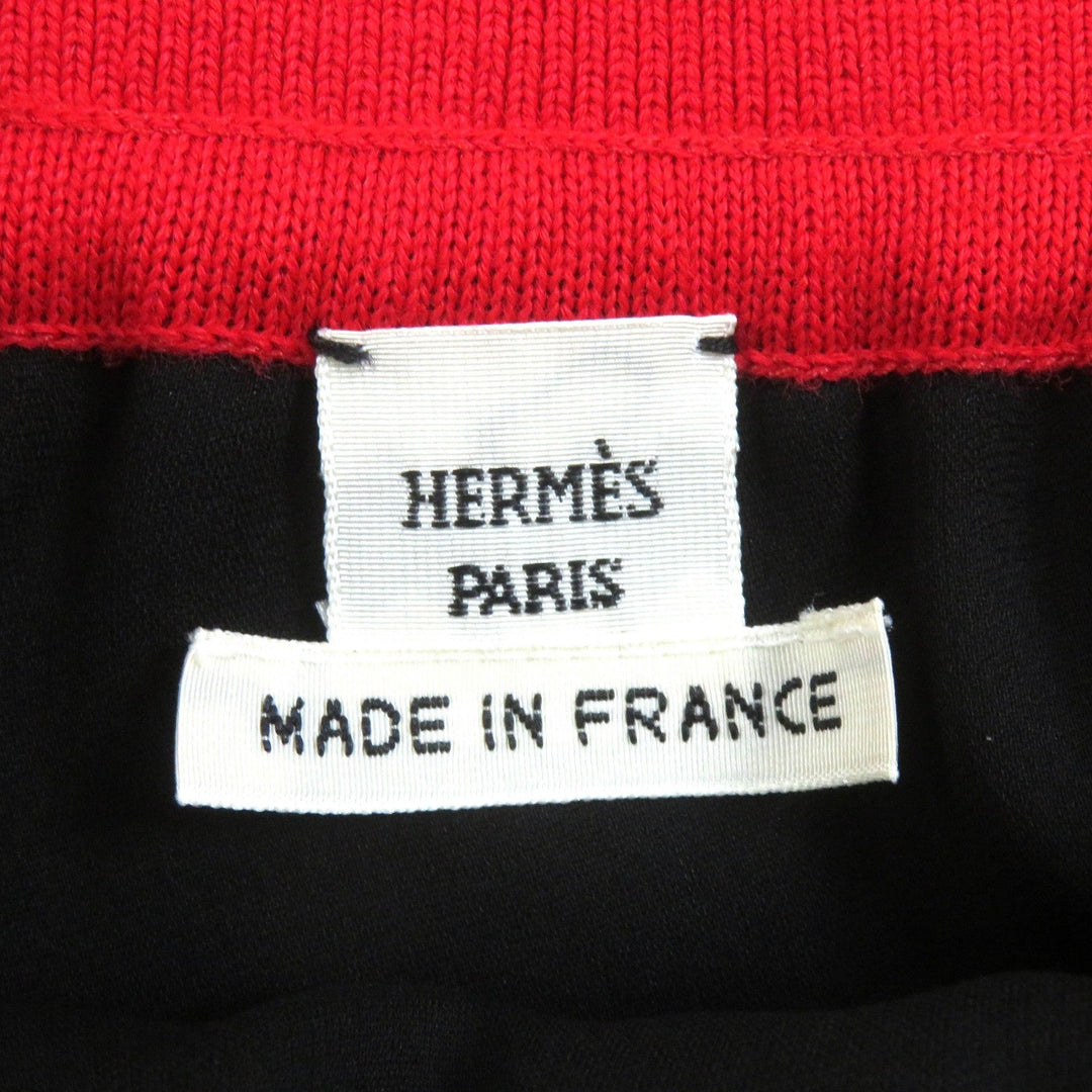 HERMES skirt 522823DO Main: 100% silk, part: 72% rayon, part: 18% wool, part: 9% nylon, part: 1% polyurethane multicolor Women 38 Used Authentic