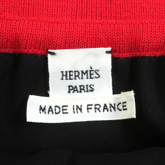 HERMES skirt 522823DO Main: 100% silk, part: 72% rayon, part: 18% wool, part: 9% nylon, part: 1% polyurethane multicolor Women 38 Used Authentic