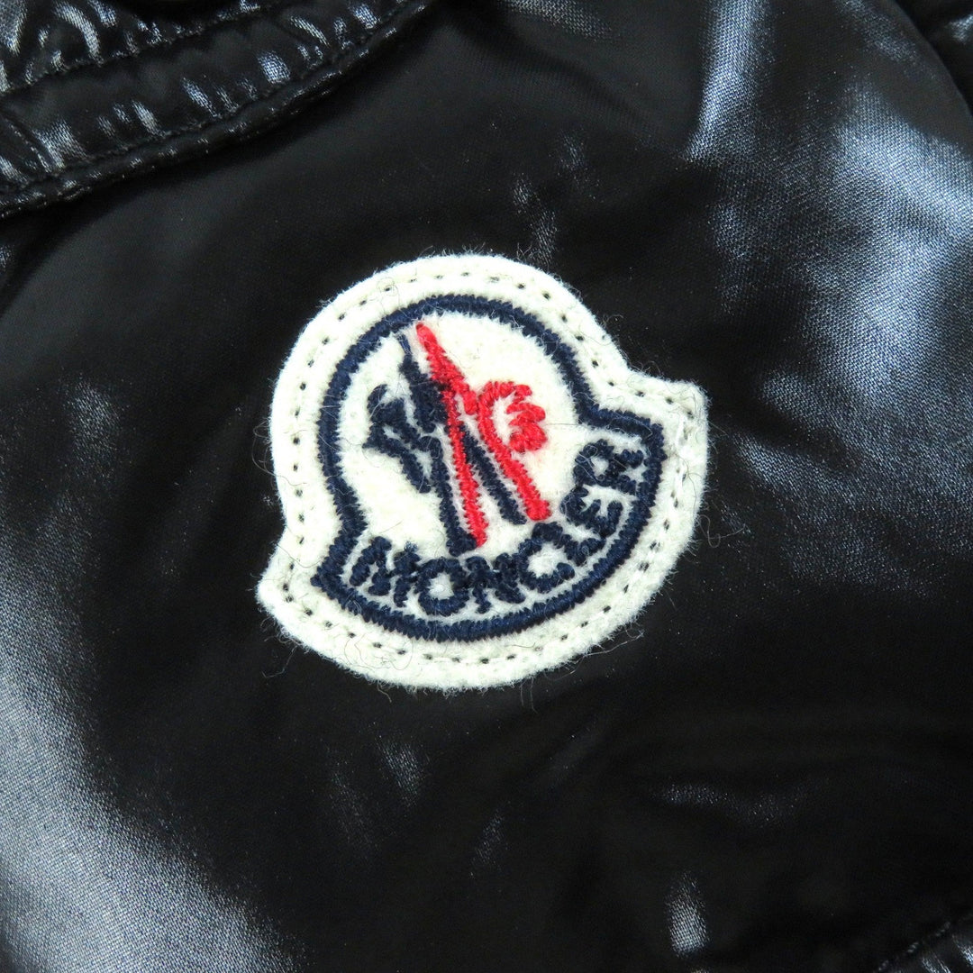 MONCLER coat Main: 100% wool, Part: 100% polyamide (nylon), Part: 100% polyamide (nylon), Filling: 90% down, Filling: 10% feather black MANTELLA Women S Used Authentic