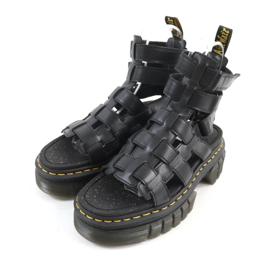 Dr.Martens Sandals Main: Leather black Ricki Gladiator Women 38 Used Authentic