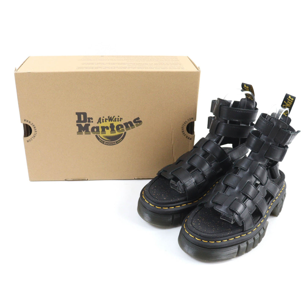Dr.Martens Sandals Main: Leather black Ricki Gladiator Women 38 Used Authentic