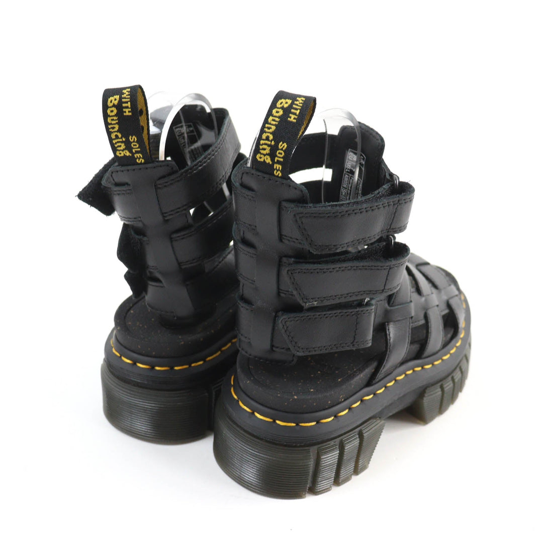 Dr.Martens Sandals Main: Leather black Ricki Gladiator Women 38 Used Authentic