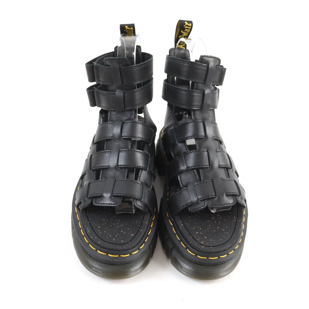 Dr.Martens Sandals Main: Leather black Ricki Gladiator Women 38 Used Authentic