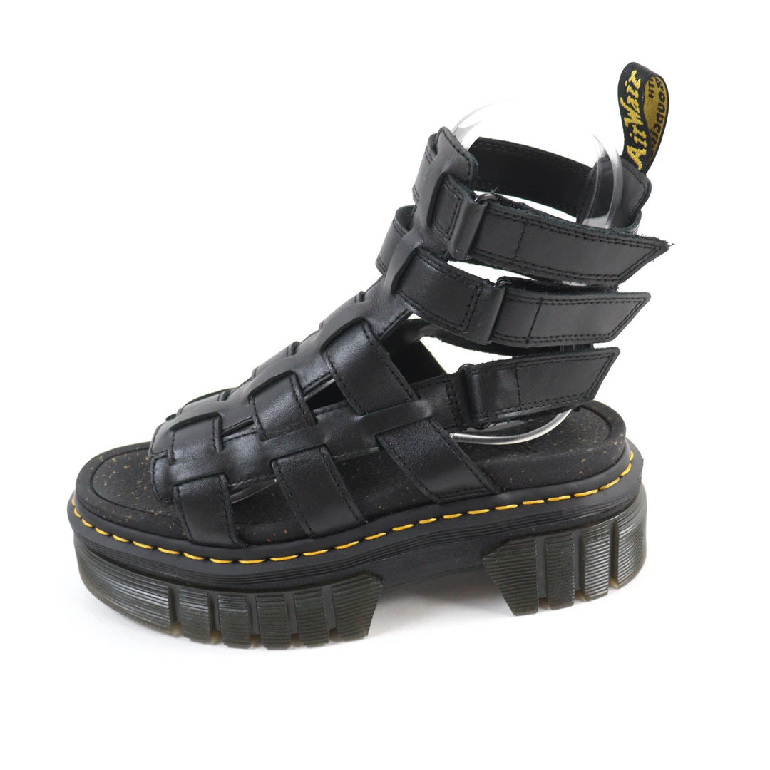 Dr.Martens Sandals Main: Leather black Ricki Gladiator Women 38 Used Authentic