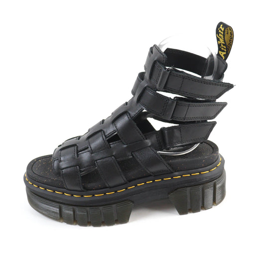Dr.Martens Sandals Main: Leather black Ricki Gladiator Women 38 Used Authentic