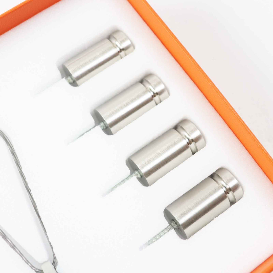 HERMES Other miscellaneous goods brass Silver Scarf Hanging Set Women Used Authentic