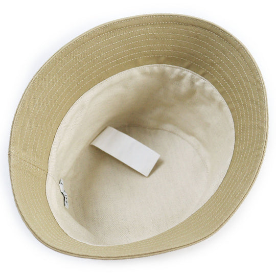 LOEWE hat K820HB1X19 Outer: 100% cotton, Part: Calfskin, Lining: 100% cotton beige mens Used Authentic