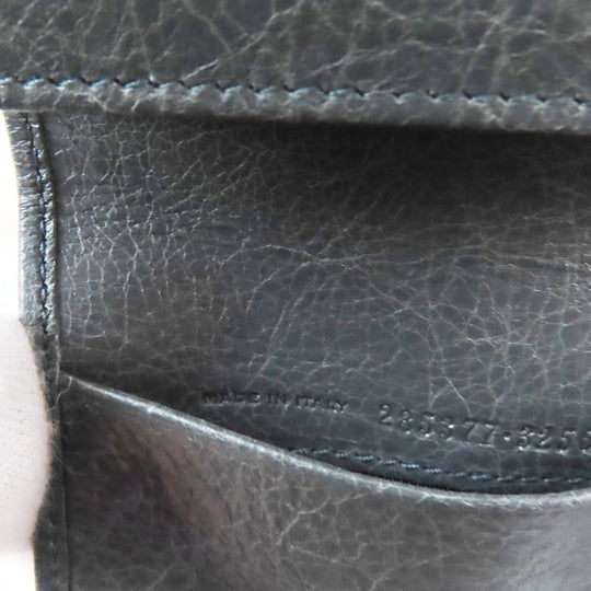 BALENCIAGA Key case Key holder  285377 Main: Leather gray Classic Continental mens Used Authentic