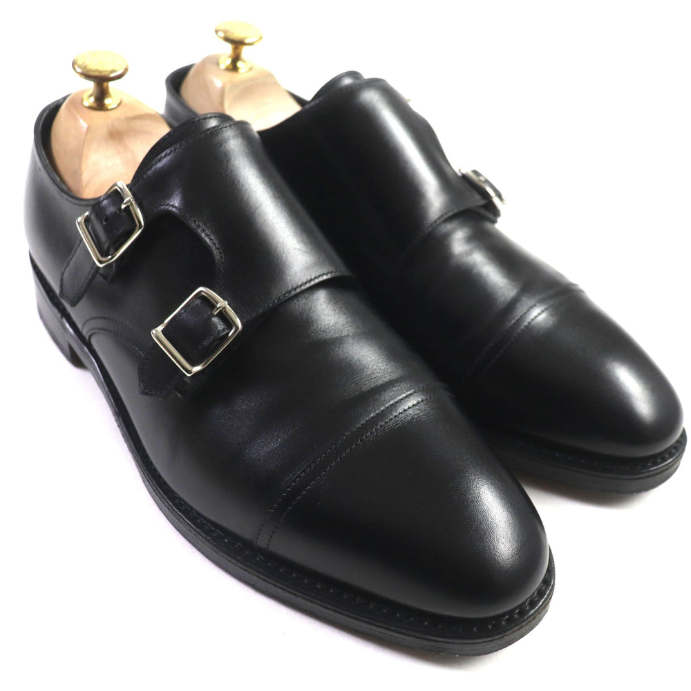 John Lobb Leather shoes 9795 Main: Leather black WILLIAM mens 6 Used Authentic