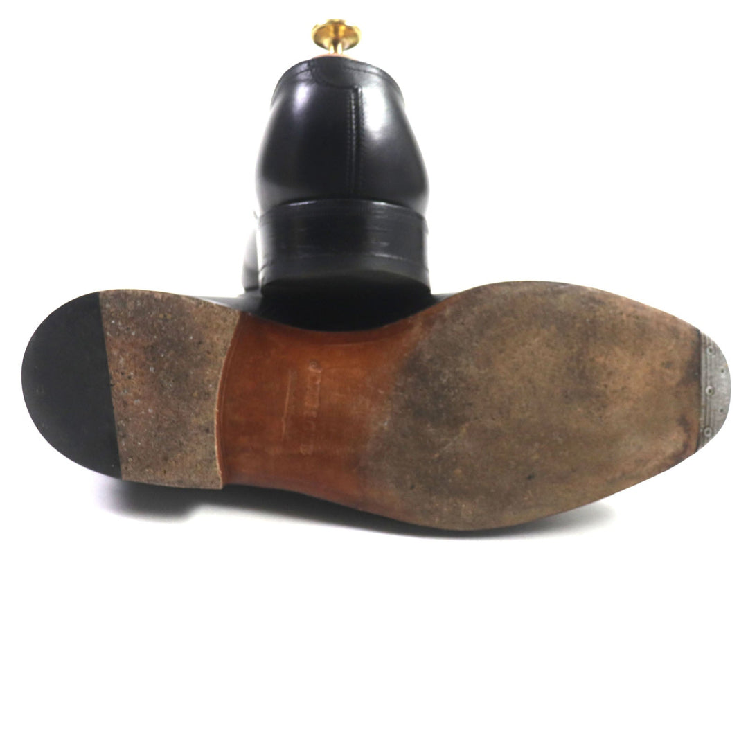 John Lobb Leather shoes 9795 Main: Leather black WILLIAM mens 6 Used Authentic