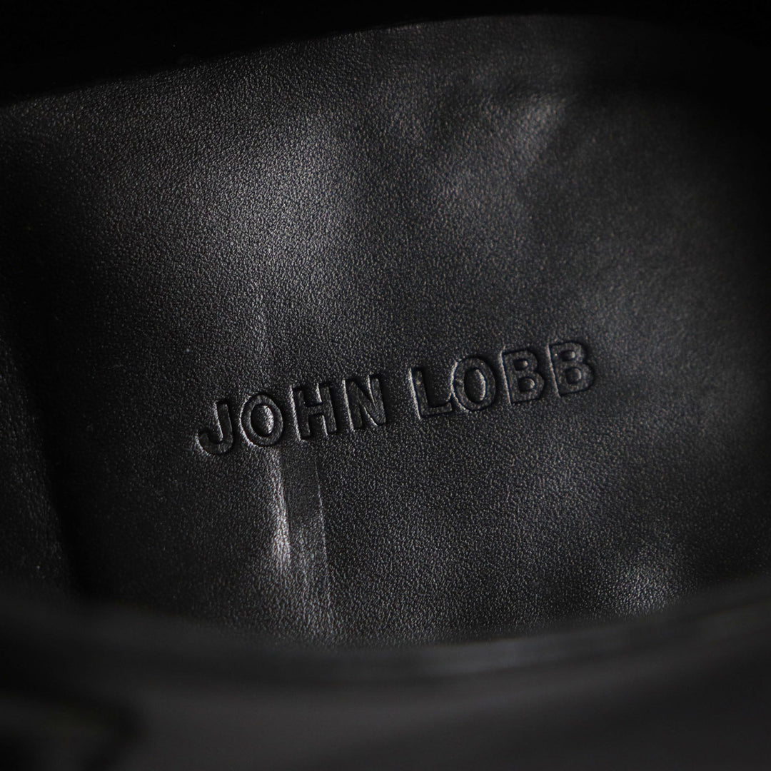 John Lobb Leather shoes 9795 Main: Leather black WILLIAM mens 6 Used Authentic