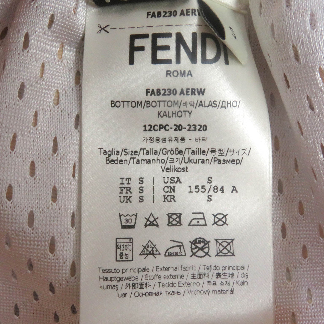 FENDI Shorts FAB230 Main: 100% polyester Orange mens S Used Authentic