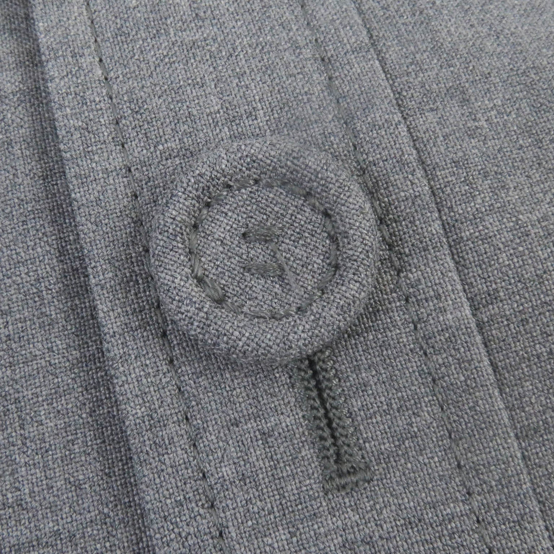 Dior HOMME tailored jacket 313C203A5725 Outer: 96% virgin wool, Outer: 4% elastane (polyurethane), Lining: 100% cupra gray mens 46 Used Authentic