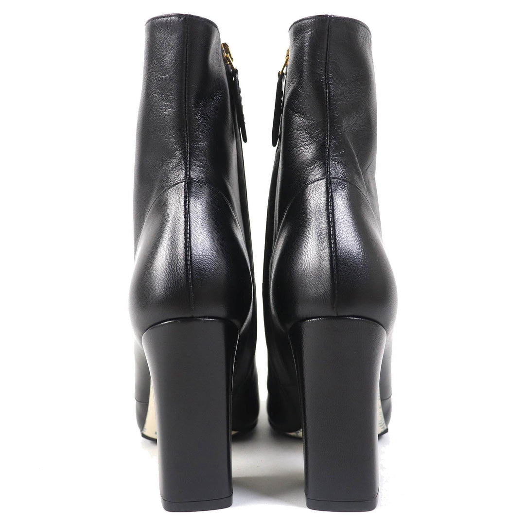 GUCCI Ankle boots 549694 Main: Leather black Women 36 1/2 Used Authentic