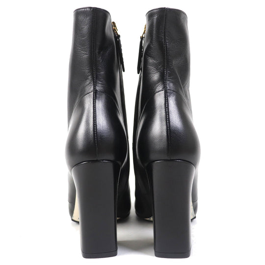 GUCCI Ankle boots 549694 Main: Leather black Women 36 1/2 Used Authentic