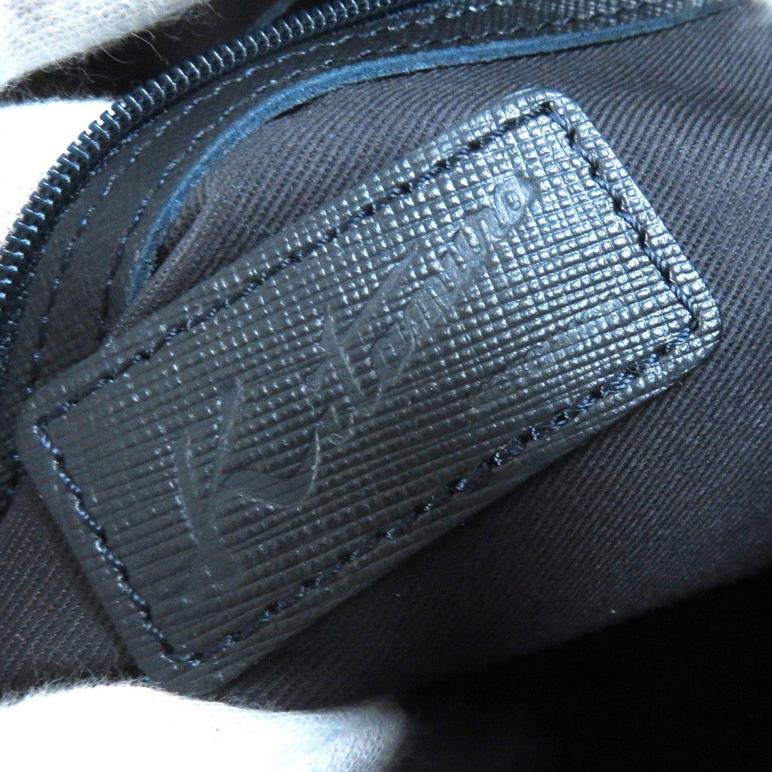 Kitamura Shoulder Bag Main: Leather Navy Women Used Authentic