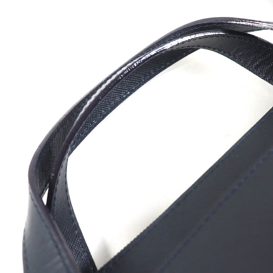 Kitamura Shoulder Bag Main: Leather Navy Women Used Authentic