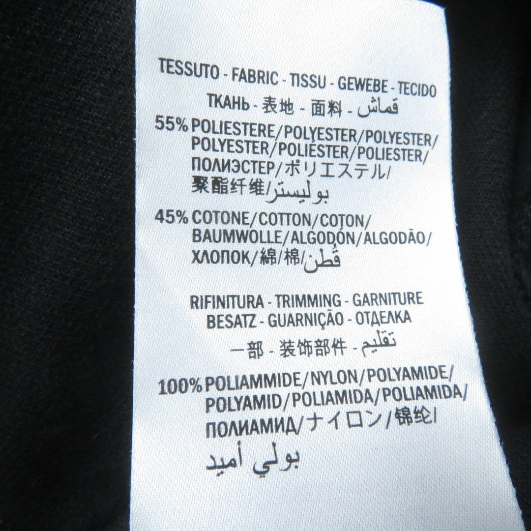 GUCCI one piece 502280 Main: 55% polyester, Main: 45% cotton, Part: 100% nylon black Women XS Used Authentic