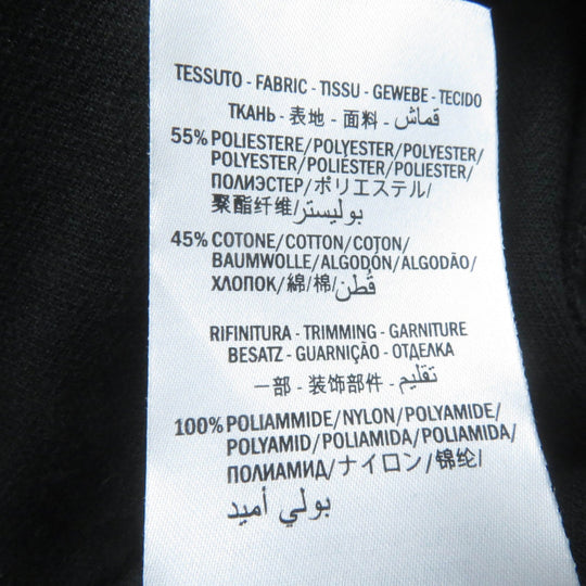 GUCCI one piece 502280 Main: 55% polyester, Main: 45% cotton, Part: 100% nylon black Women XS Used Authentic