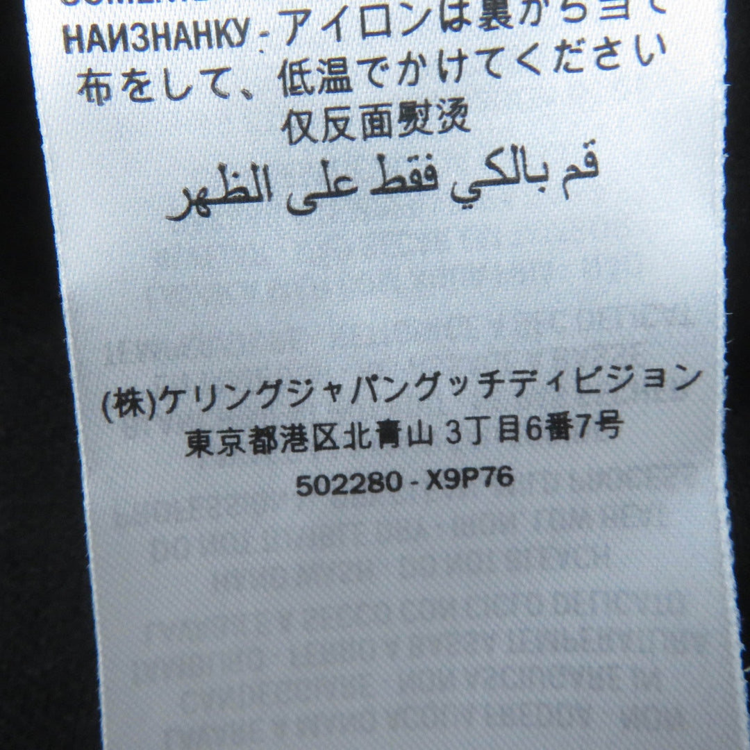 GUCCI one piece 502280 Main: 55% polyester, Main: 45% cotton, Part: 100% nylon black Women XS Used Authentic