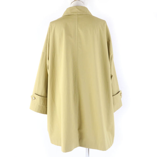 Mackintosh coat G5A03-108-40 Main: 100% cotton, Lining: 100% polyester, Part: 100% cupra light brown Women 38 Used Authentic