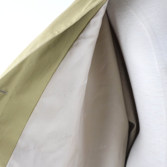 Mackintosh coat G5A03-108-40 Main: 100% cotton, Lining: 100% polyester, Part: 100% cupra light brown Women 38 Used Authentic