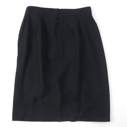 CHANEL Tight Skirt P43905V31200 Main: 100% silk, Lining: 100% silk black Women 40 Used Authentic