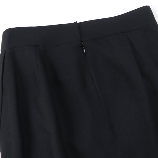 CHANEL Tight Skirt P43905V31200 Main: 100% silk, Lining: 100% silk black Women 40 Used Authentic