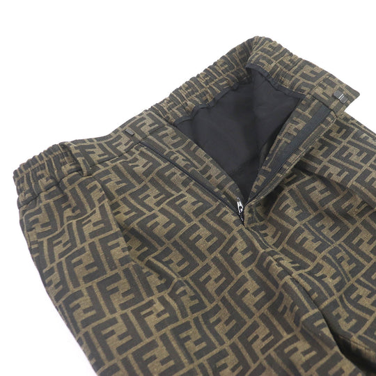 FENDI suit FJ0498/FB0767 Main: 65% polyester, Main: 35% cotton, Lining: 100% cupra Brown mens 44 Used Authentic