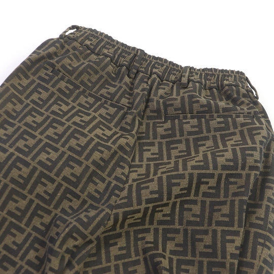 FENDI suit FJ0498/FB0767 Main: 65% polyester, Main: 35% cotton, Lining: 100% cupra Brown mens 44 Used Authentic