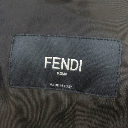FENDI suit FJ0498/FB0767 Main: 65% polyester, Main: 35% cotton, Lining: 100% cupra Brown mens 44 Used Authentic