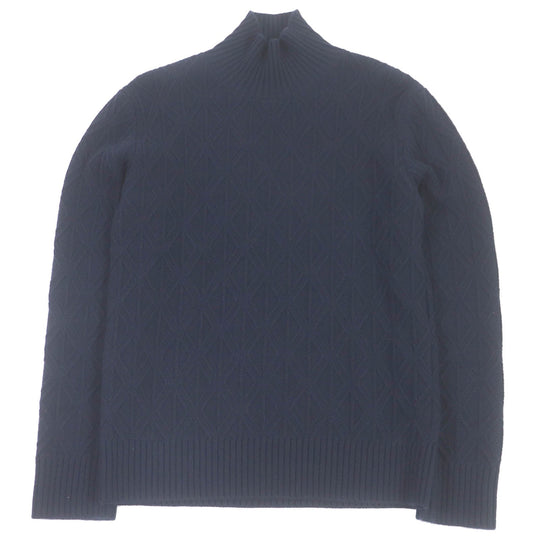 Dior HOMME sweater 013M607AT074 Outer material: 70% wool, Outer material: 30% cashmere Navy mens XS Used Authentic