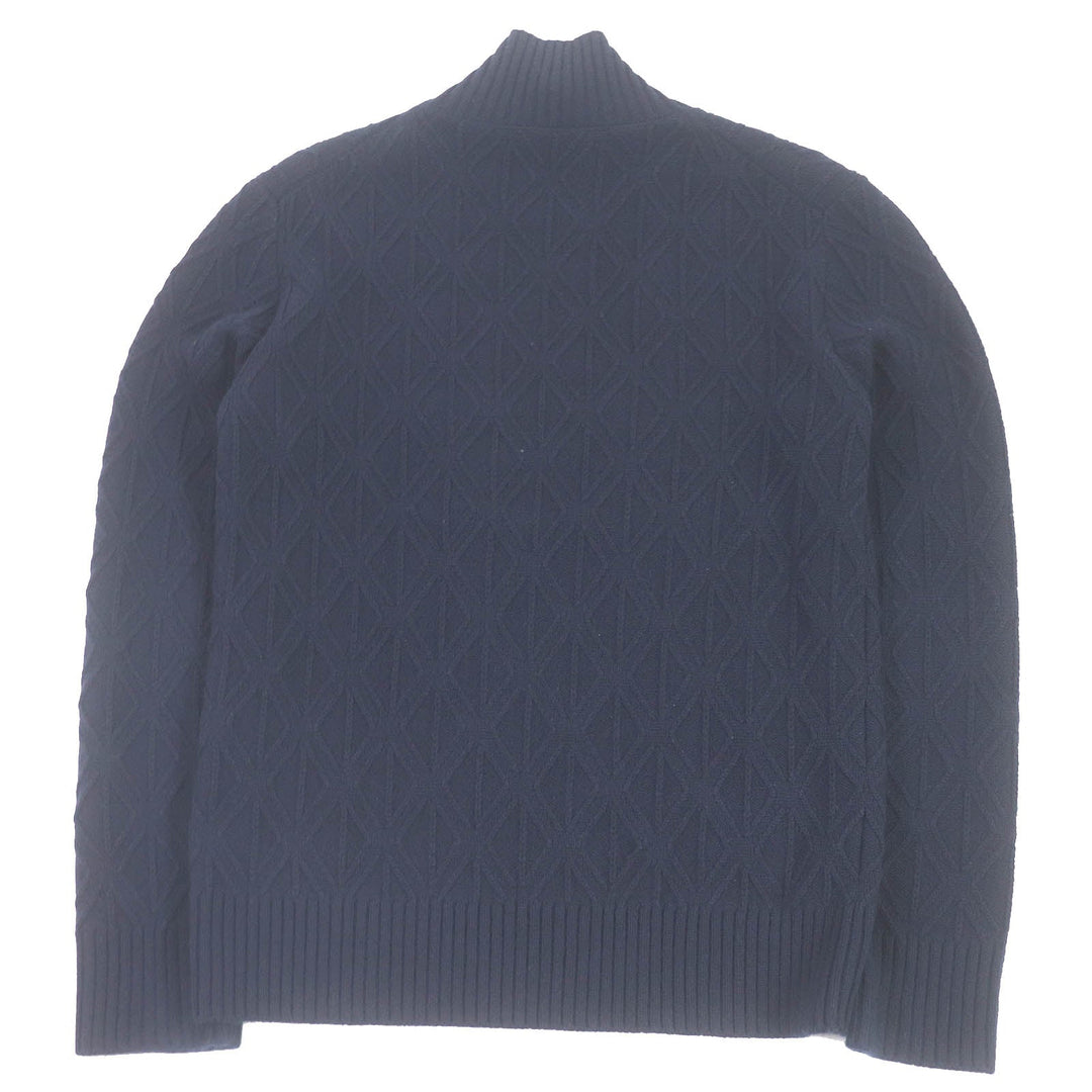 Dior HOMME sweater 013M607AT074 Outer material: 70% wool, Outer material: 30% cashmere Navy mens XS Used Authentic