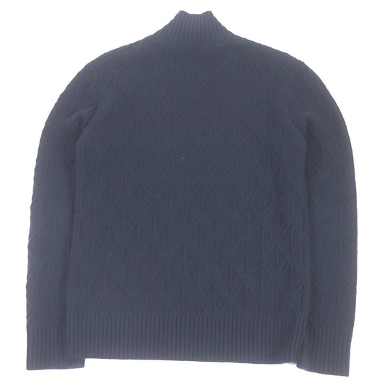 Dior HOMME sweater 013M607AT074 Outer material: 70% wool, Outer material: 30% cashmere Navy mens XS Used Authentic