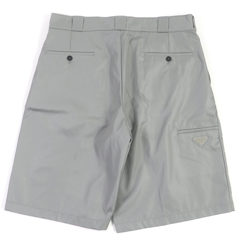 PRADA Shorts SPG32 Main: 100% recycled polyamide gray mens 50 Used Authentic