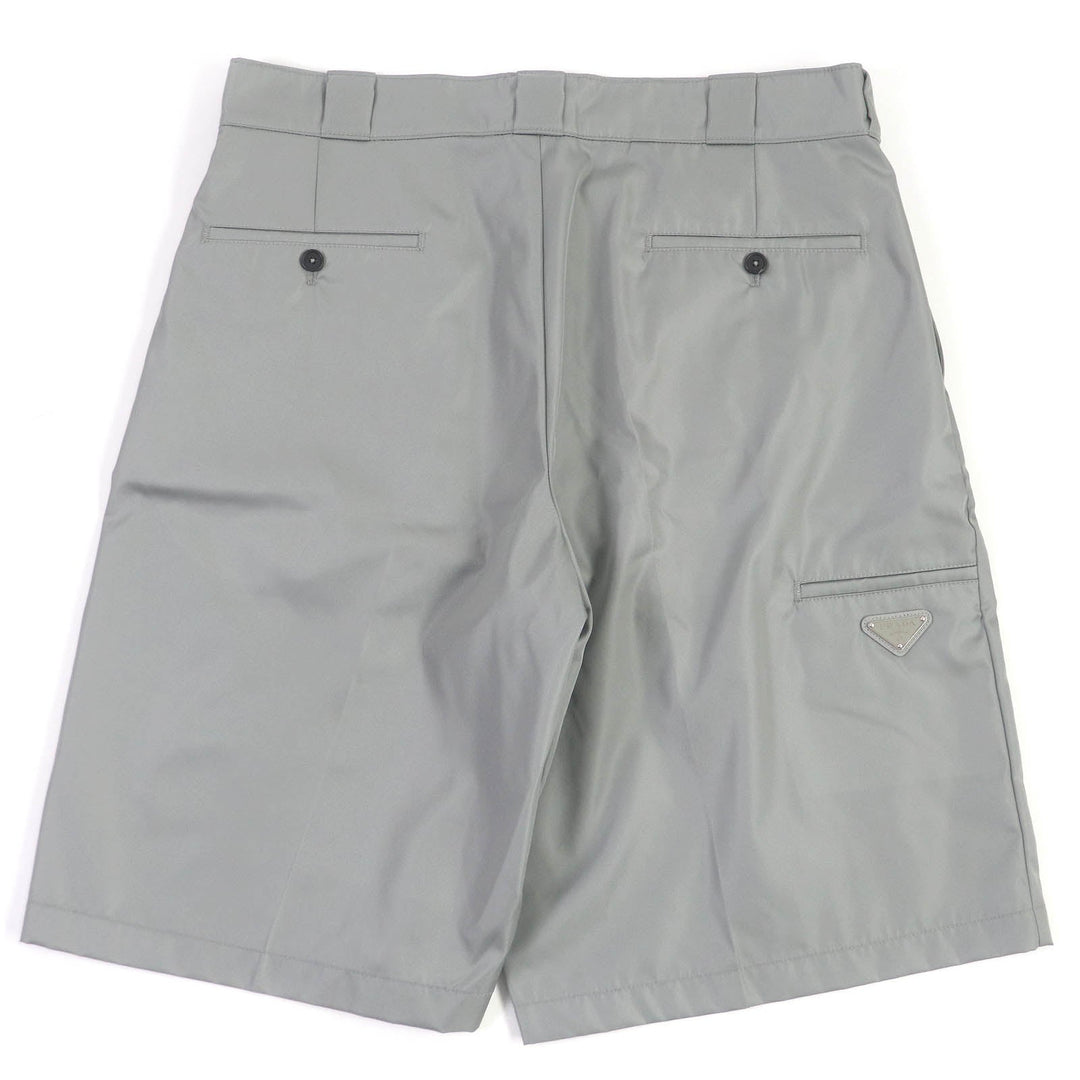 PRADA Shorts SPG32 Main: 100% recycled polyamide gray mens 50 Used Authentic