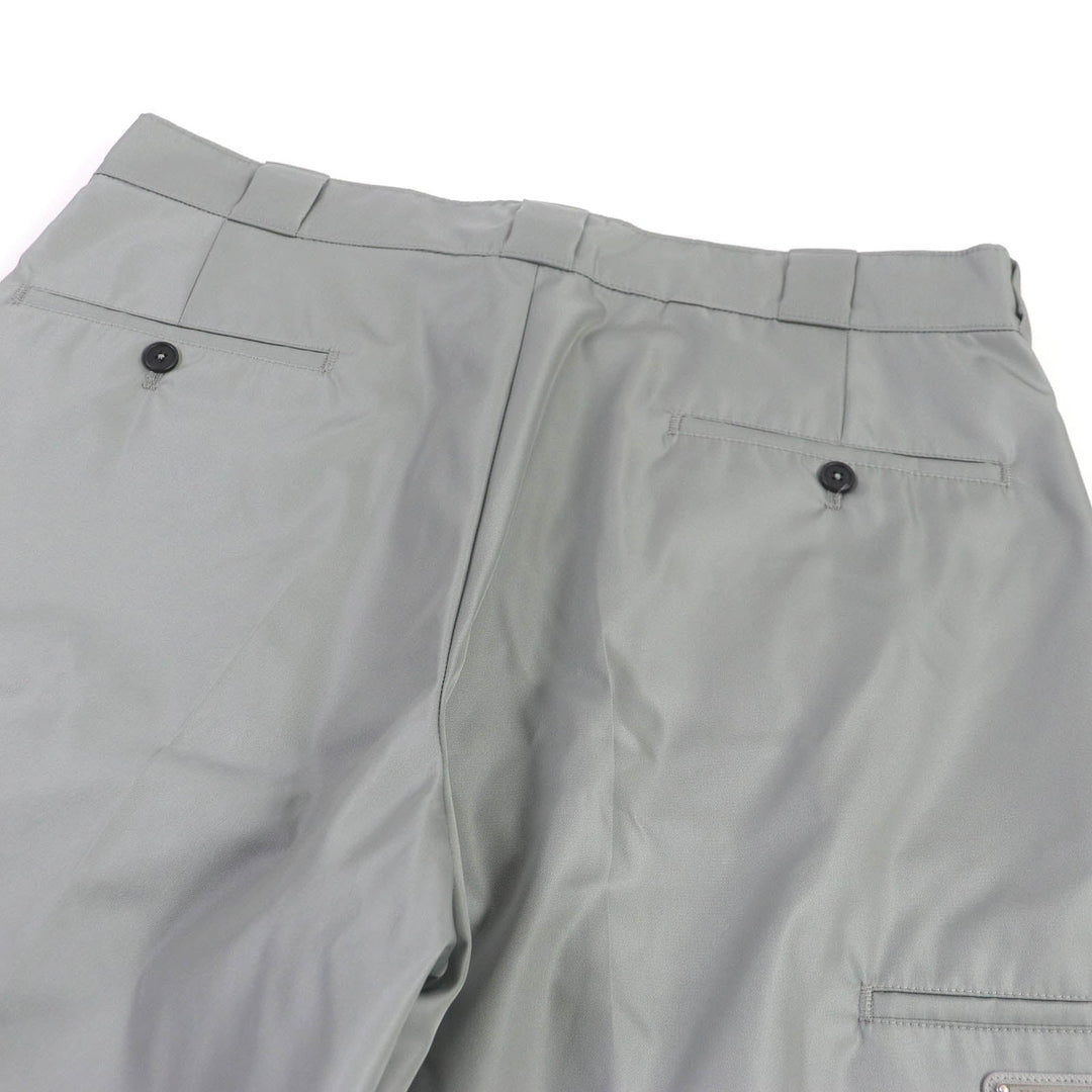 PRADA Shorts SPG32 Main: 100% recycled polyamide gray mens 50 Used Authentic