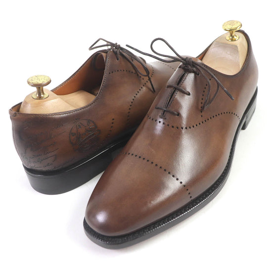 Berluti Dress shoes Main: Leather Brown mens 8 Used Authentic