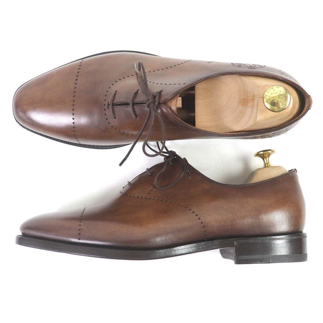 Berluti Dress shoes Main: Leather Brown mens 8 Used Authentic