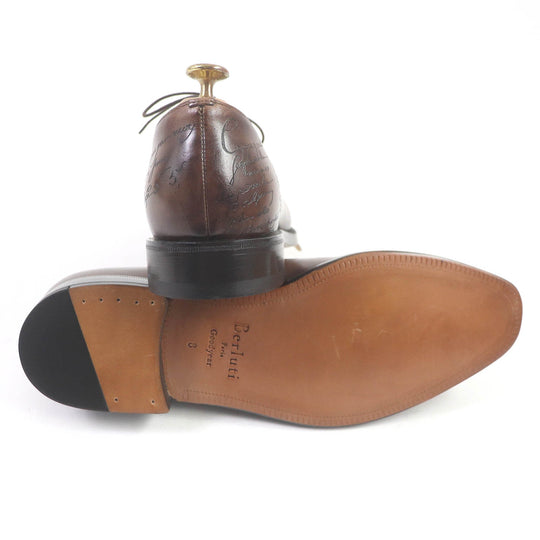 Berluti Dress shoes Main: Leather Brown mens 8 Used Authentic