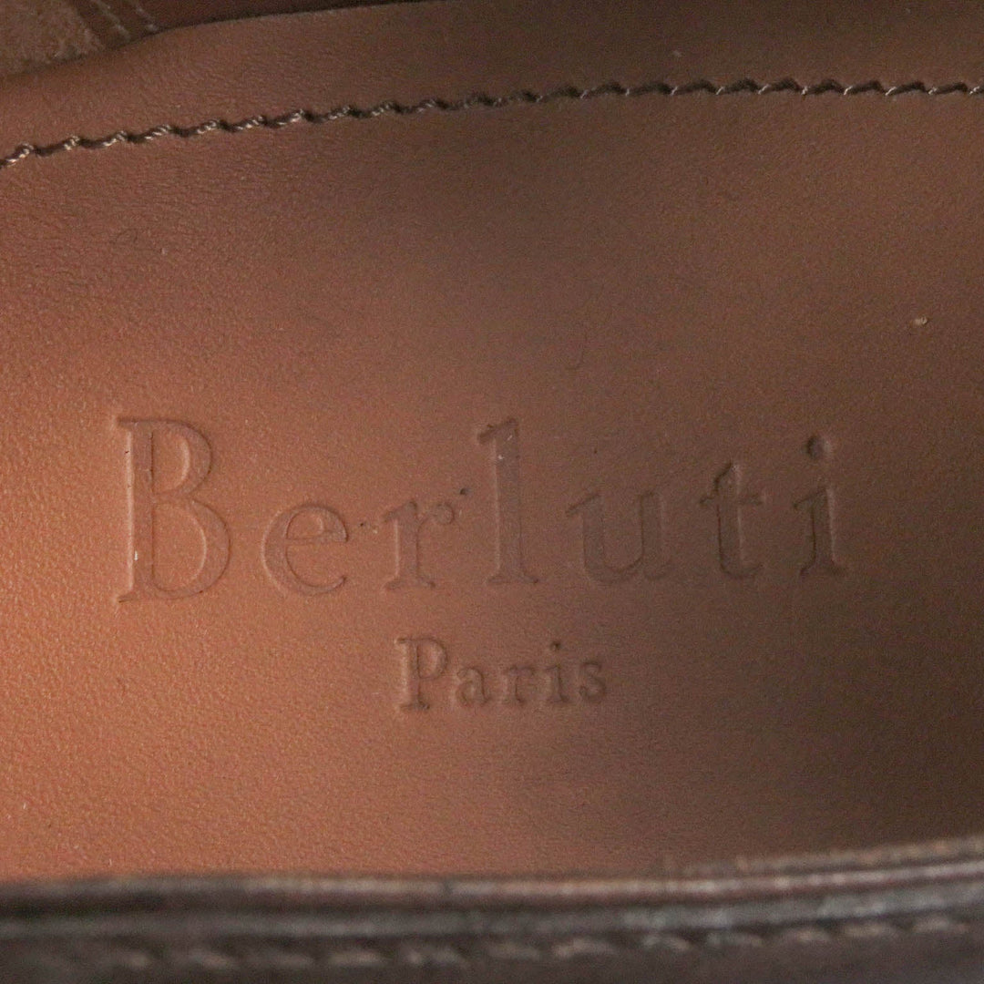 Berluti Dress shoes Main: Leather Brown mens 8 Used Authentic