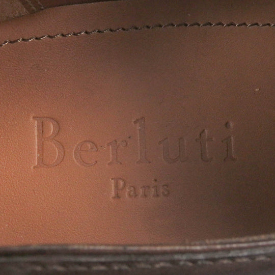 Berluti Dress shoes Main: Leather Brown mens 8 Used Authentic