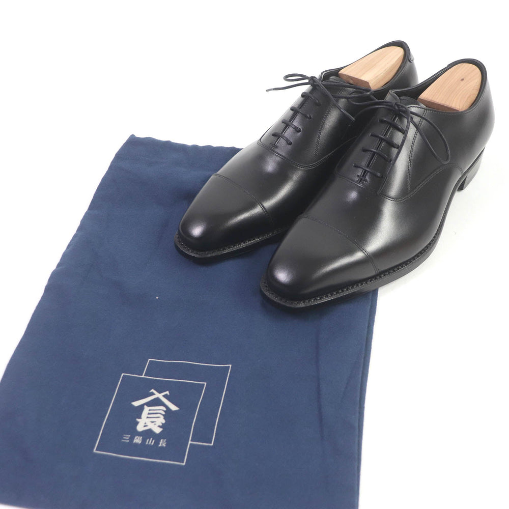 Sanyou Yamachou Dress shoes Q7452021 Main: Leather black TOMONOSUKE mens 7 F Used Authentic