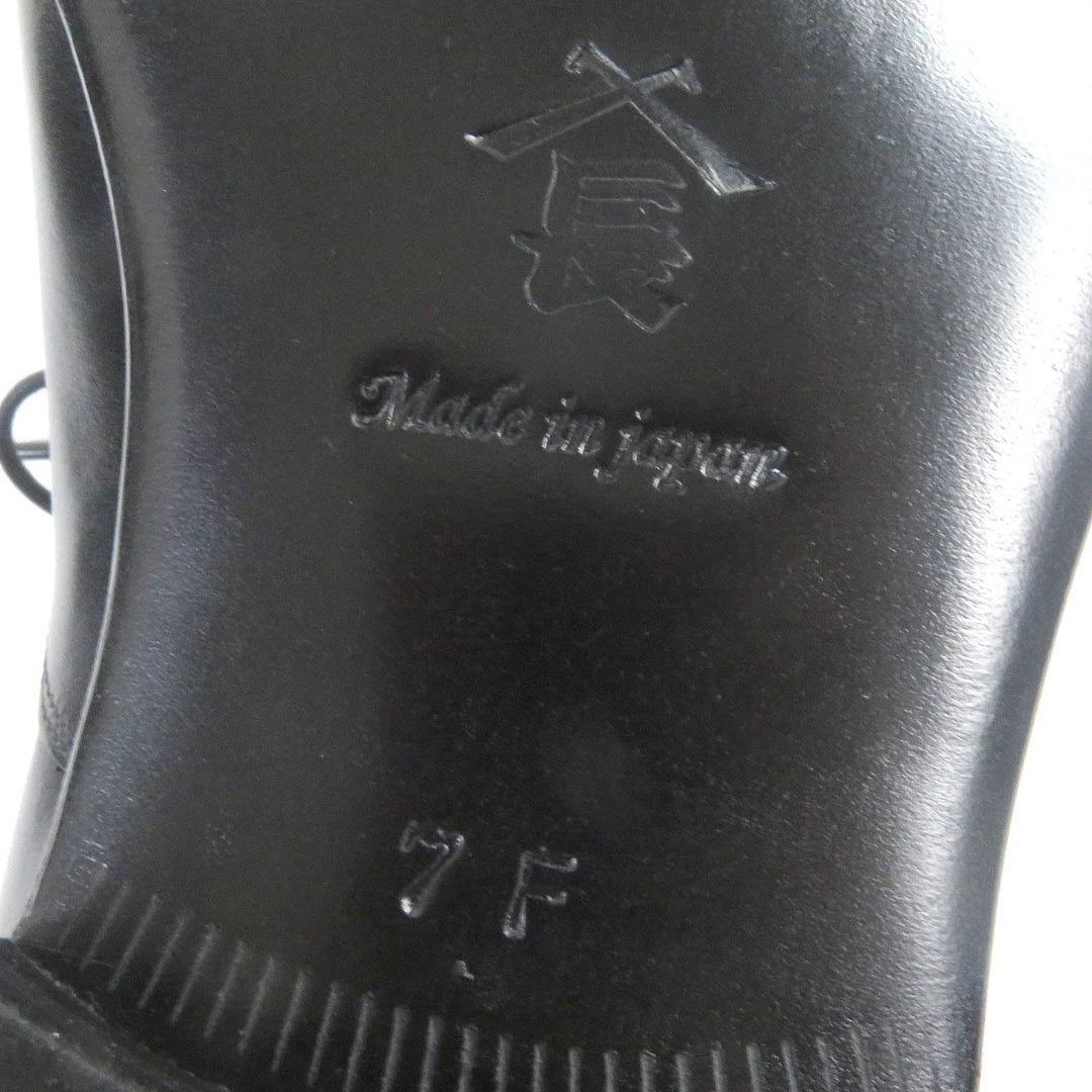 Sanyou Yamachou Dress shoes Q7452021 Main: Leather black TOMONOSUKE mens 7 F Used Authentic
