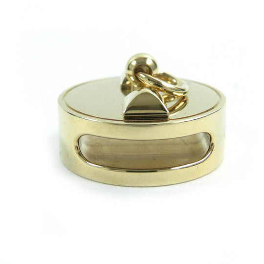 HERMES Scarf ring Main�FGold Plated gold Cory Edssian Women Used Authentic