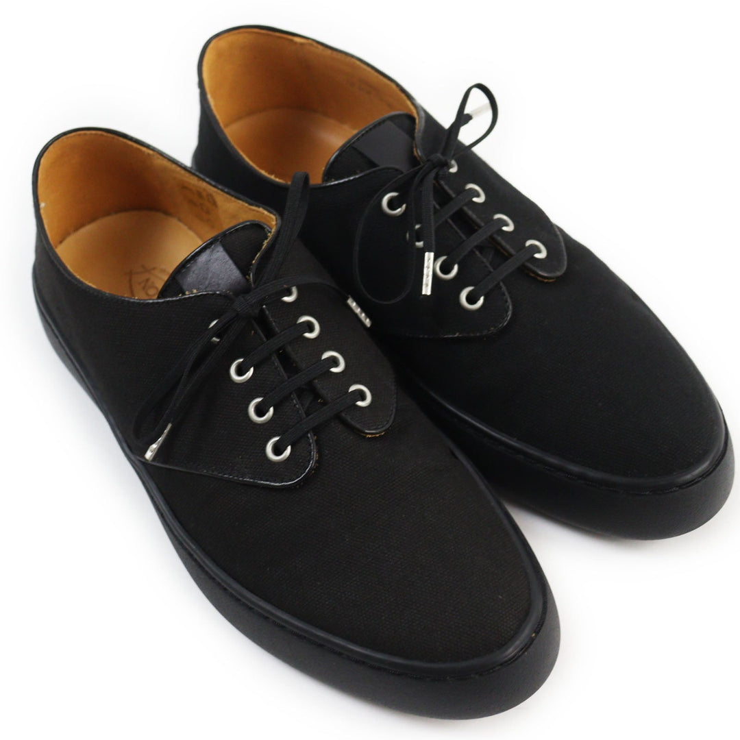 J.M WESTON Low cut sneakers Main: Canvas black 1938 Tennis sneakers mens 7 Used Authentic