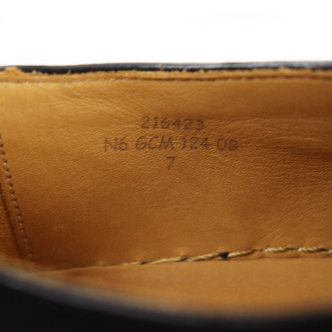 J.M WESTON Low cut sneakers Main: Canvas black 1938 Tennis sneakers mens 7 Used Authentic
