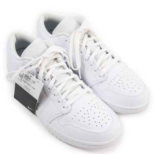 NIKE Low cut sneakers 553558-130 Main: Leather white Air Jordan 1 Low mens 43 Used Authentic