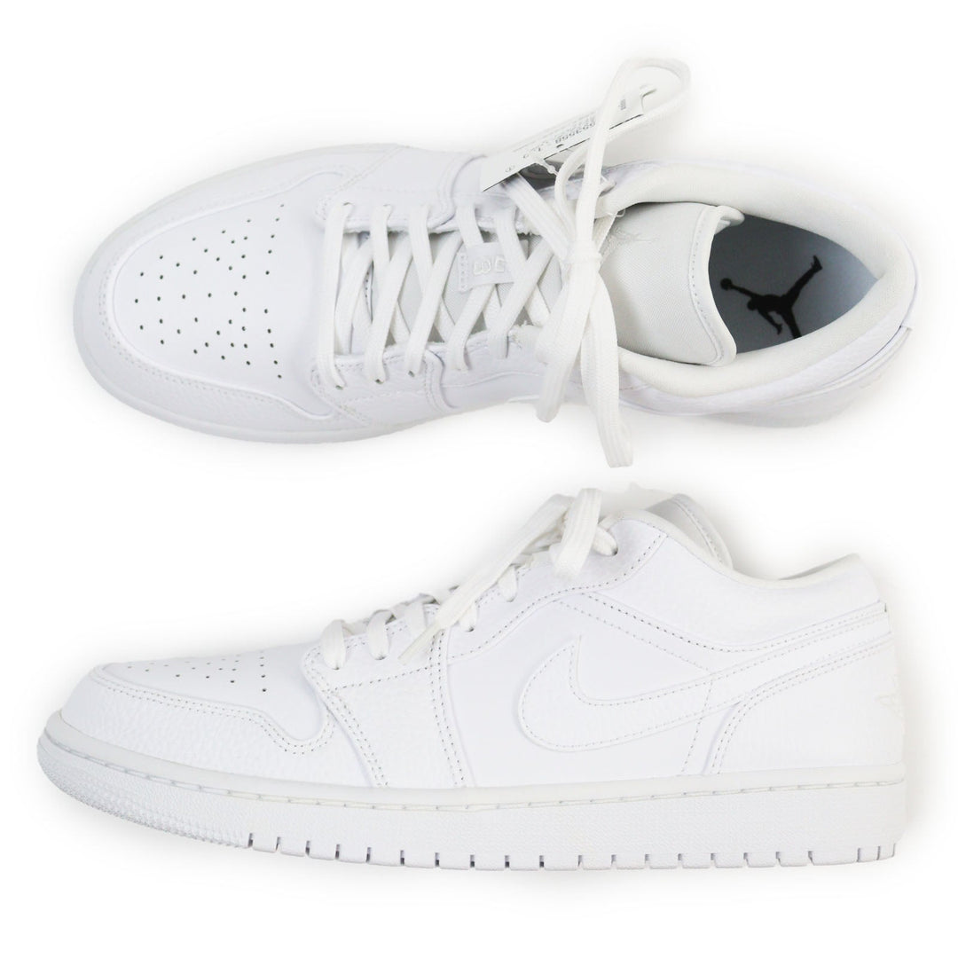 NIKE Low cut sneakers 553558-130 Main: Leather white Air Jordan 1 Low mens 43 Used Authentic